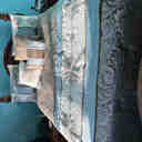 Madison Park Set Copripiumino Queen Size 7 Pezzi - Ciniglia Jacquard Grigio Talpa - Con Cuscini Decorativi E Giroletto
